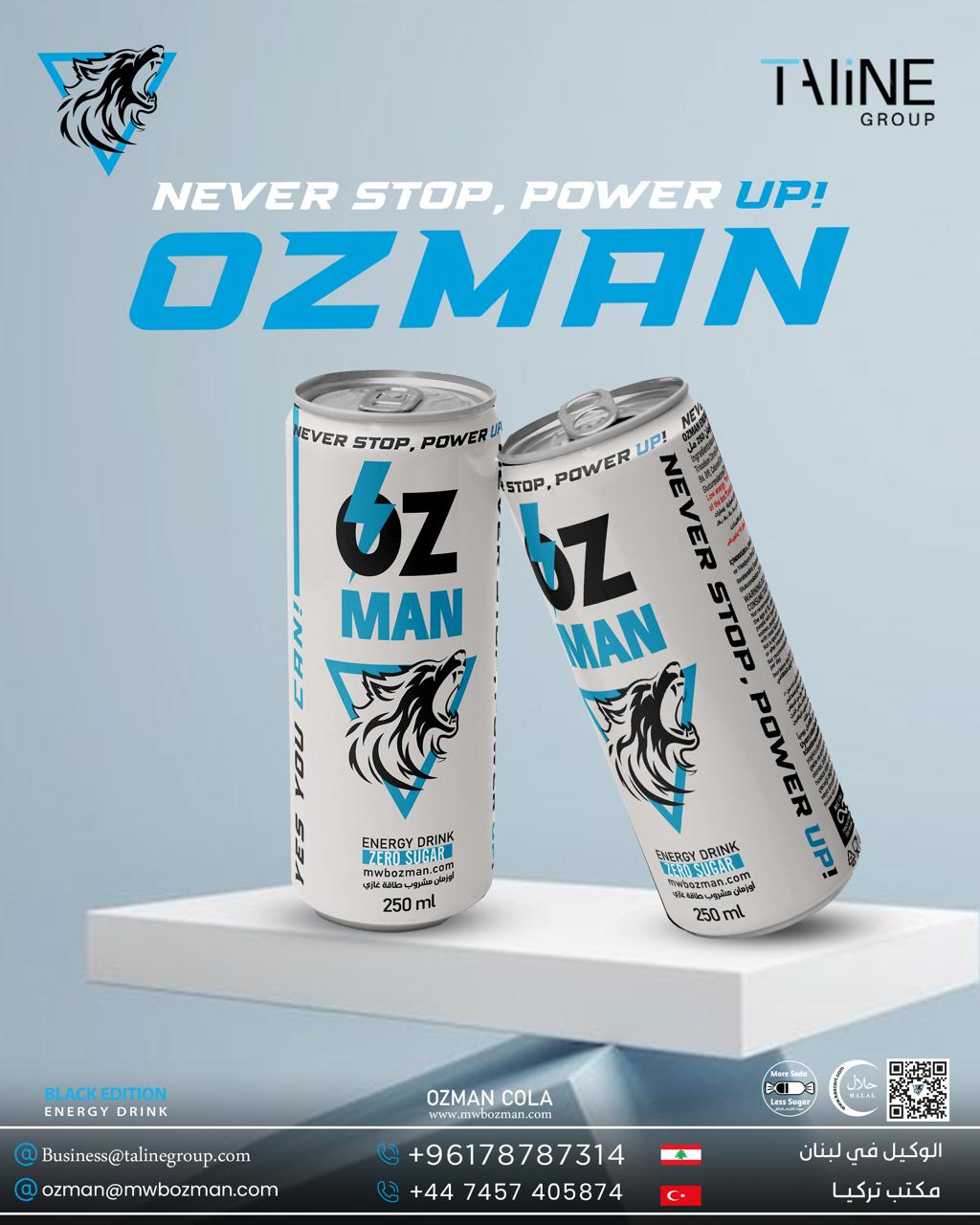 OZMAN Cola Zero Taste